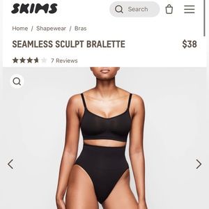 Skims Sculpting Bralette